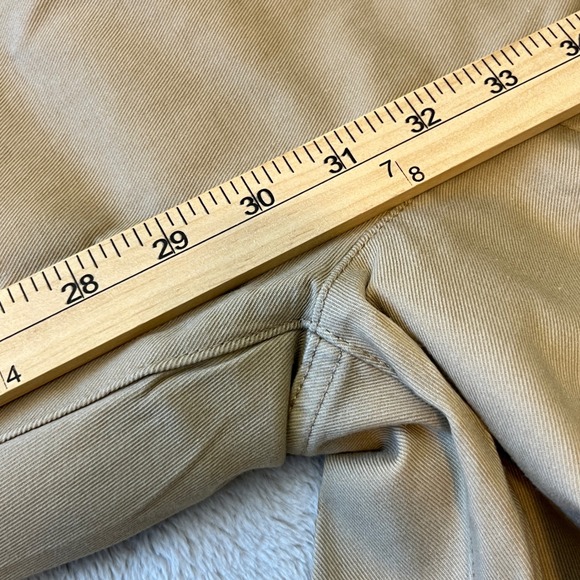 Jachs Girlfriend New York Tan Straight‎ Leg Ankle Pants Size 14 - Picture 6 of 10
